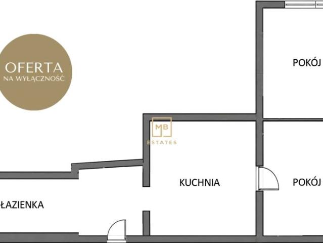 Myślenicka 23,55 m², Kraków