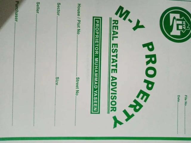 My real estate Islamabad I 10 ID 17402