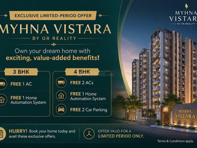 Myhna Vistara,Gunjur 4 BHK Apartment For Sale Bengaluru