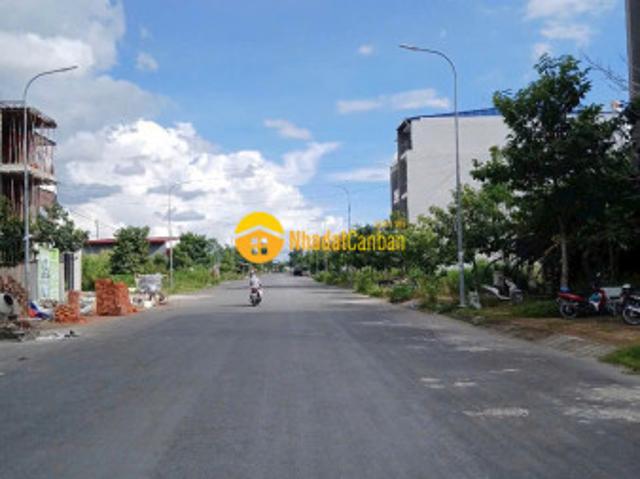Nền mặt tiền đường a4 kdc tân phú, hưng phú, cần thơ