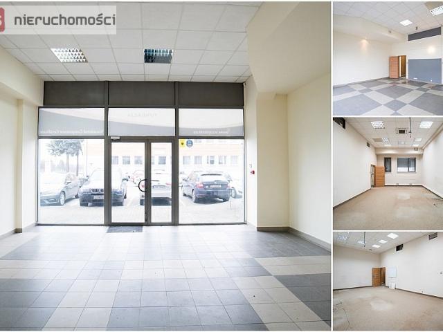 Na wynajem przestronny lokal 113 m² z dużymi witrynami
