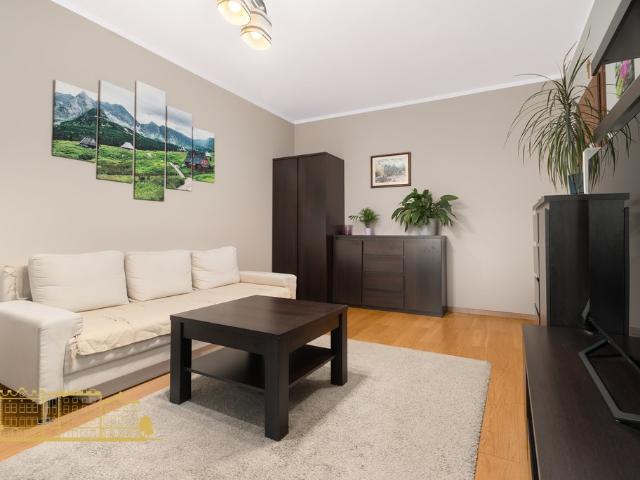 Na wynajem przestronne 2 pokojowe mieszkanie 48 m² w Krakowie