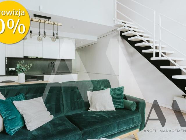 Na wynajem przestronne 50 m² apartament z ogródkiem i klimatyzacją