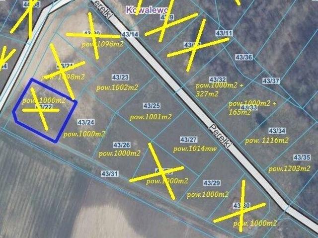 Na Zagajnik 1 000 m², Kowalewo