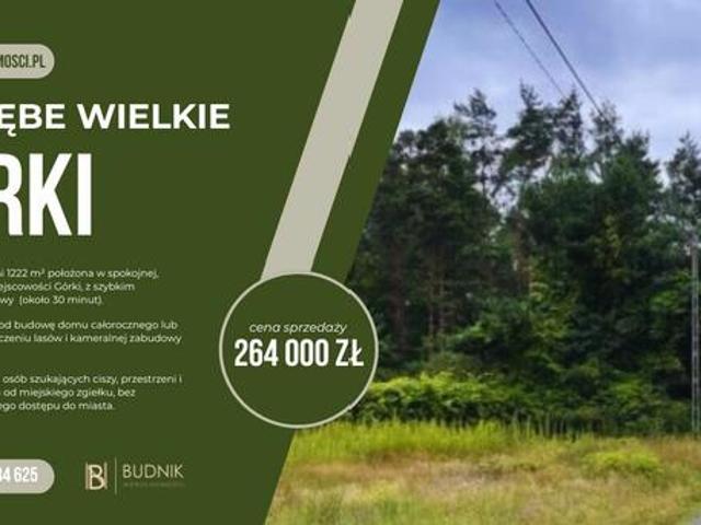 Na sprzedaż działka – Górki, gm. Dębe Wielkie
