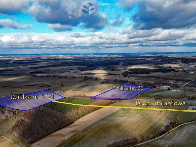 Na sprzedaż ziemia rolna 15,4 ha w Pietrzwałdzie