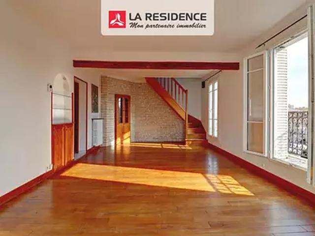 Nanterre 92000 Achat / Vente appartement 4 pièces t4 au dernier étage