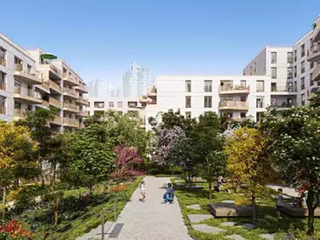 Nanterre 92000 Programme neuf appartement neuf à vendre t2 LMNP TVA 5,5%