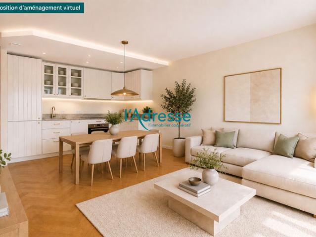 NANTERRE Appartement familial 4 pièces avec balcon