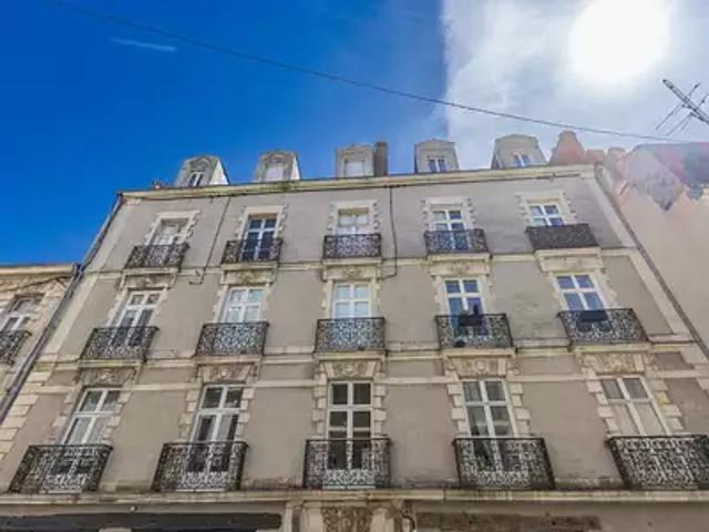Nantes 44000 Achat / Vente appartement 1 pièce t1 au dernier étage