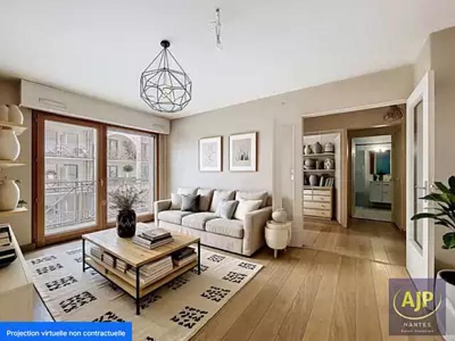 Nantes 44000 Achat / Vente appartement 2 pièces t2
