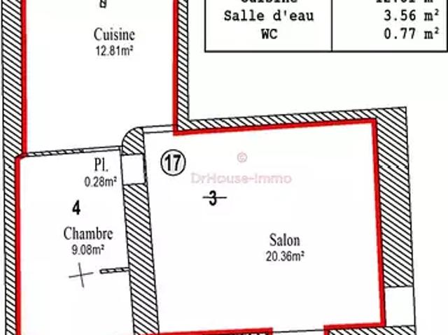 Nantes 44000 Achat / Vente appartement 2 pièces t2