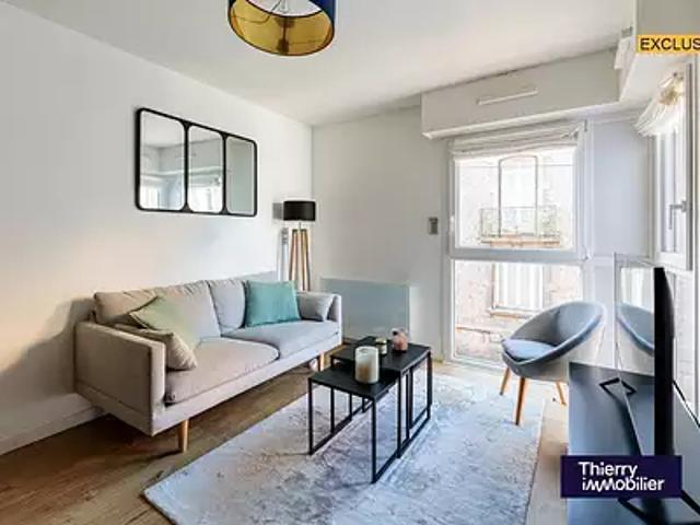 Nantes 44000 Achat / Vente appartement 2 pièces t2 parking