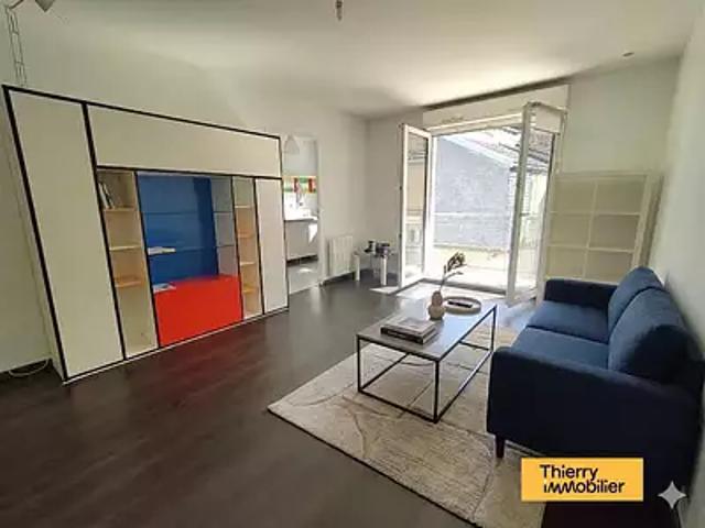 Nantes 44000 Achat / Vente appartement 2 pièces t2 terrasse