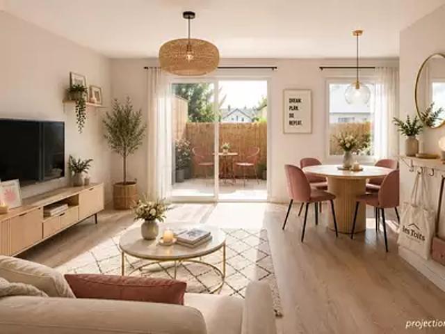 Nantes 44000 Achat / Vente appartement 2 pièces t2 terrasse