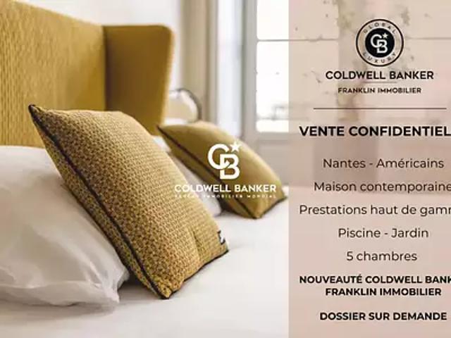 Nantes 44000 Achat / Vente maison 7 pièces t7 piscine