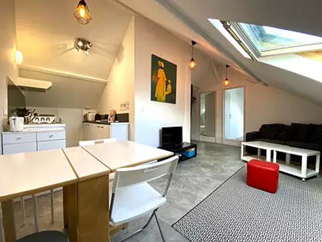 Nantes 44000 Location appartement 3 pièces t3 au dernier étage