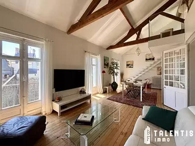 Nantes 44000 Location appartement 3 pièces t3 au dernier étage