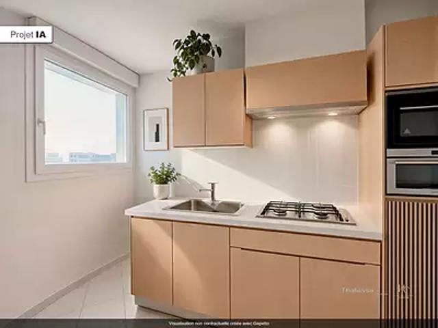 Nantes 44100 Achat / Vente appartement 3 pièces t3 cave parking