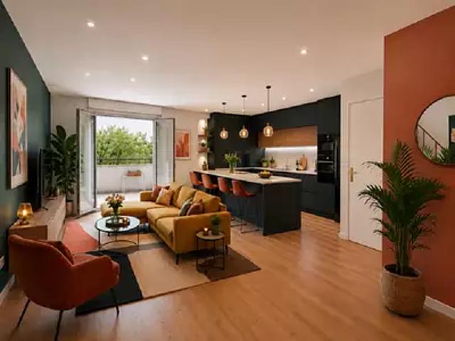 Nantes 44100 Achat / Vente appartement 3 pièces t3 parking