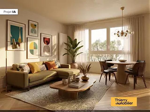 Nantes 44100 Achat / Vente appartement 1 pièce t1 au dernier étage parking