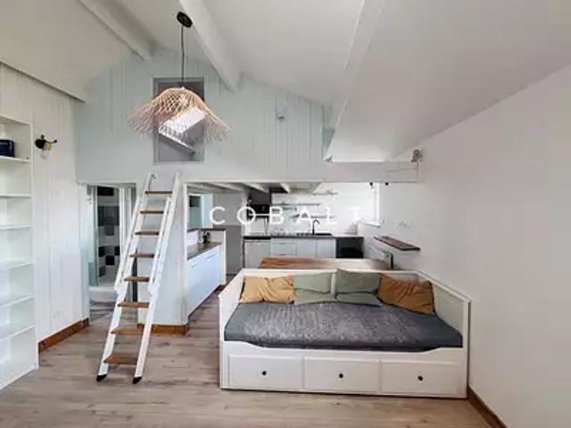 Nantes 44100 Achat / Vente appartement 2 pièces t2 au dernier étage
