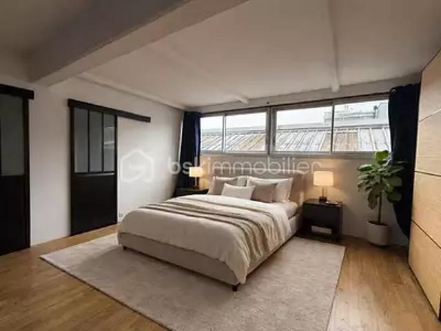 Nantes 44100 Achat / Vente appartement 5 pièces t5 au dernier étage