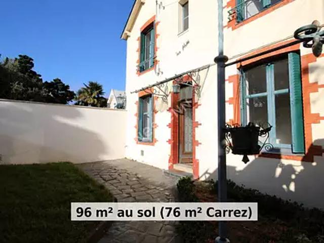 Nantes 44100 Location maison 4 pièces t4 au dernier étage terrasse