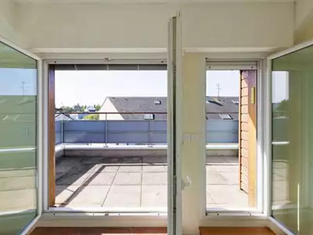 Nantes 44300 Achat / Vente appartement 3 pièces t3 au dernier étage