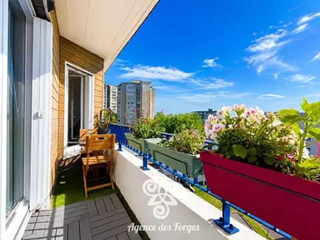 Nantes 44300 Achat / Vente appartement 3 pièces t3 au dernier étage cave