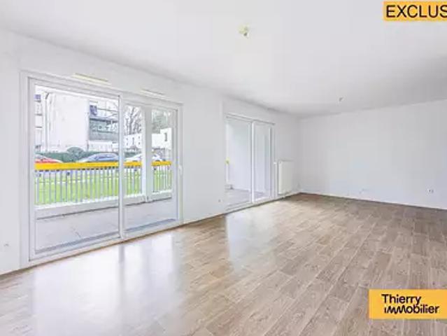 Nantes 44300 Achat / Vente appartement 3 pièces t3 terrasse cave