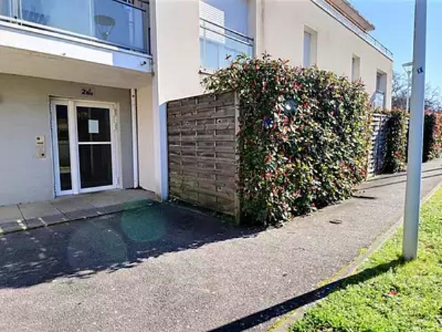 Nantes 44300 Achat / Vente appartement 2 pièces t2 terrasse cave