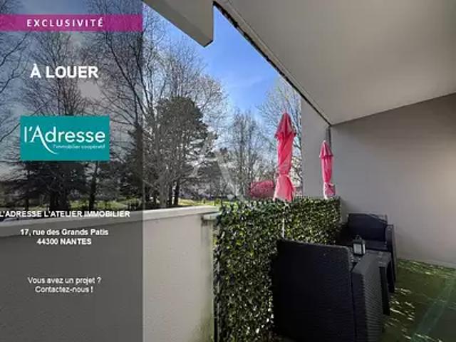 Nantes 44300 Location appartement 4 pièces t4 cave