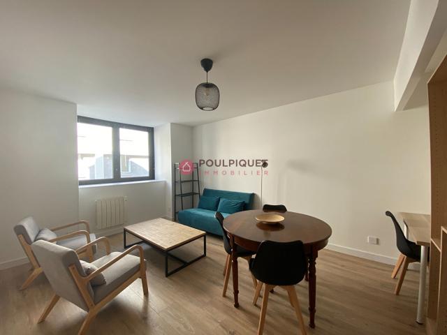 NANTES CANCLAUX MELLINET Appartement meublé T2 35,84 m² | Poulpiquet Immobilier