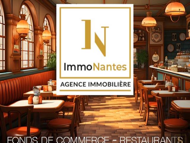 Nantes Centre fond de commerce activité petite restauration 144m2