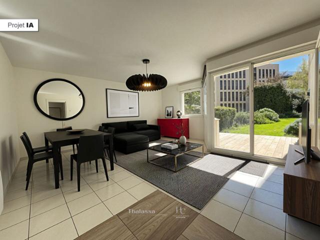 NANTES CENTRE T 3, 2 chambres 66m²Terrasse BOX