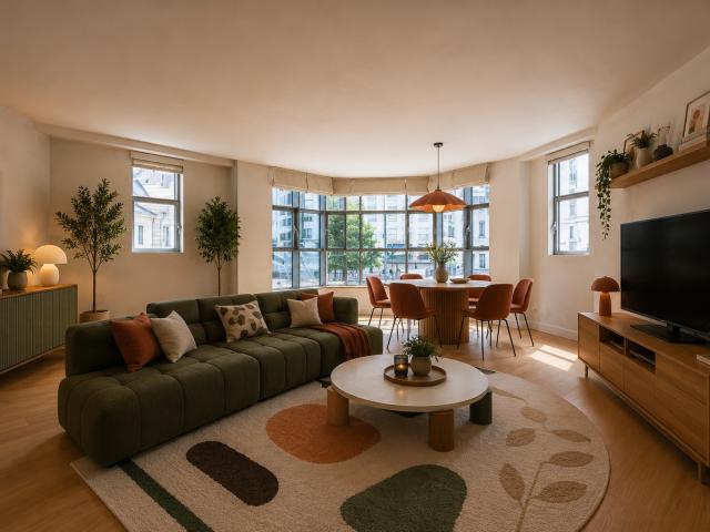 NANTES CENTRE/ TOUR BRETAGNE T5 108 m2 4 CHAMBRES DOUBLE SALON