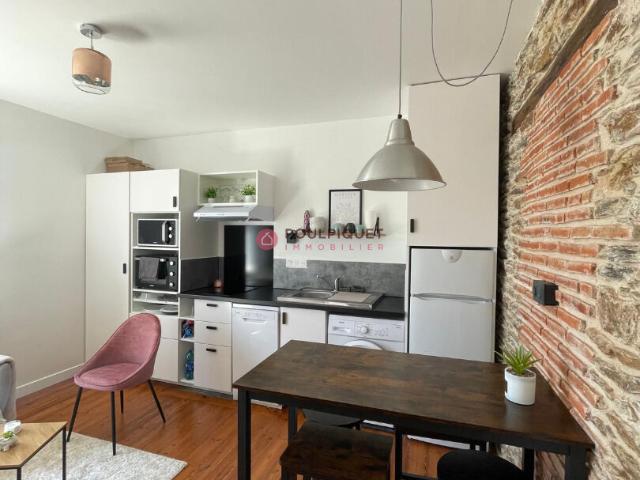 NANTES APPARTEMENT T2 MEUBLÉ RENOVÉ AVEC JARDIN COUP DE COEUR | Poulpiquet Immobilier