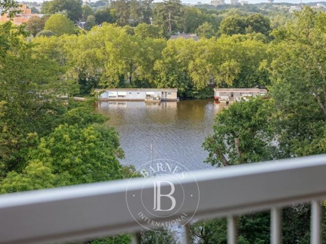 NANTES BORD DE L'ERDRE Appartement de 3 chambres avec superbe vue sur l'Erdre