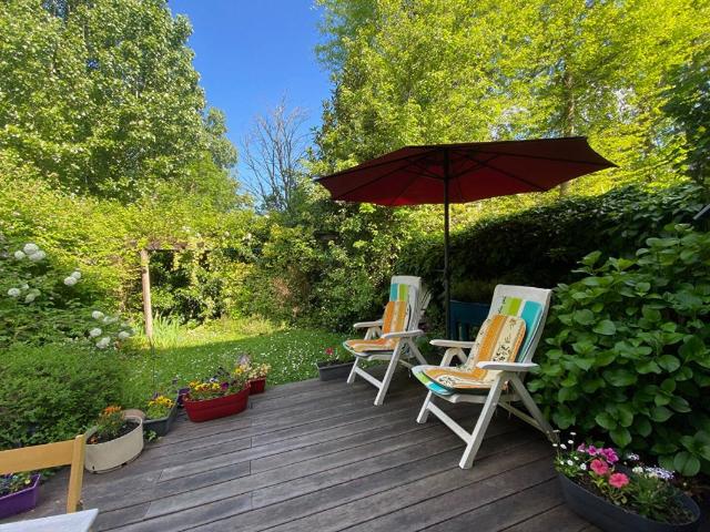 Nantes, duplex 134 m² avec jardin sur les bords de l'Erdre