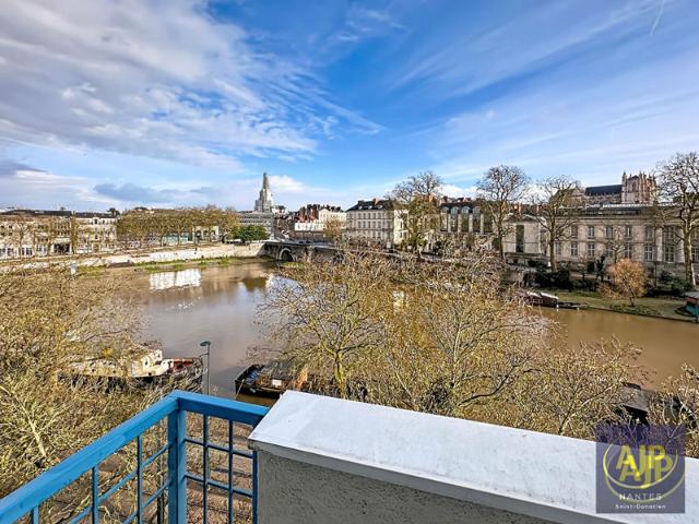 NANTES FACE ERDRE Appartement T4 à vendre Dernier étage