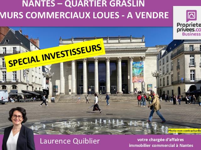 NANTES MURS COMMERCIAUX OCCUPES IDEAL INVESTISSEUR