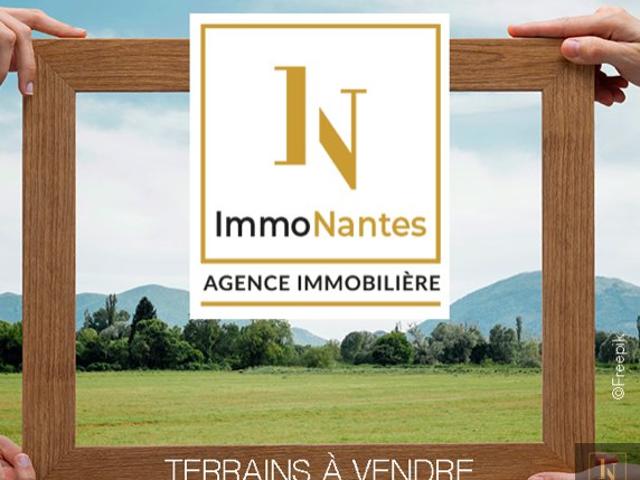 Nantes Saint Félix Terrain construclible face Erdre