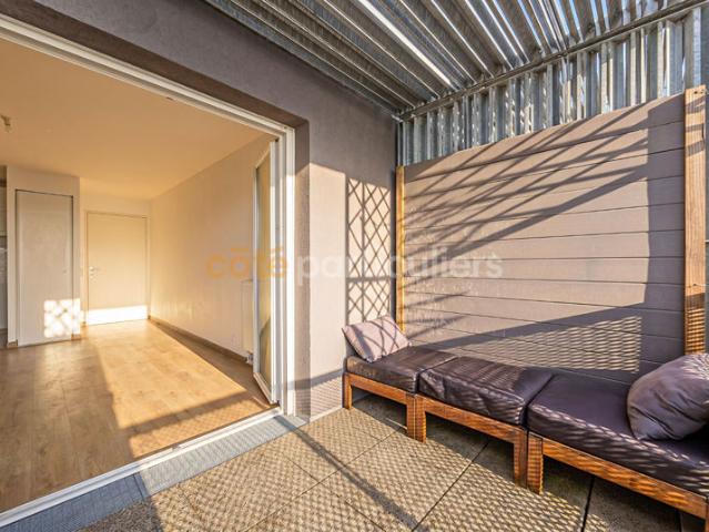 NANTES/OUEST T3 2 CHAMBRES BALCON EXPO SUD DERNIER ETAGE