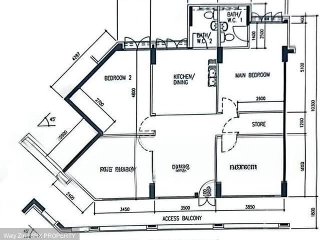 Nanyang Pearl Jurong West, HDB 4 Rooms
