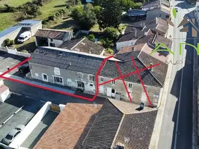 Nancras 17600 Achat / Vente maison 1 pièce t1 parking