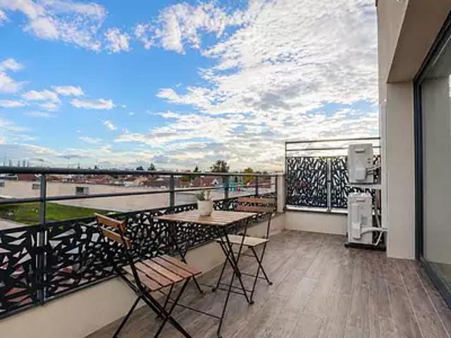 Nancy 54000 Achat / Vente appartement 3 pièces t3 au dernier étage terrasse