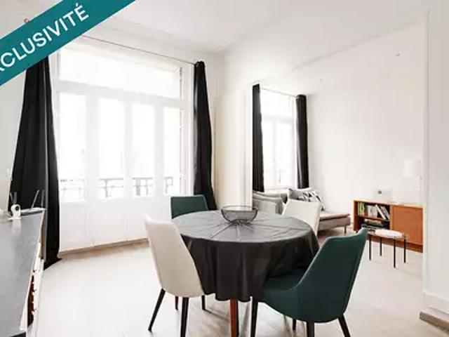 Nancy 54000 Achat / Vente appartement 3 pièces t3 balcon