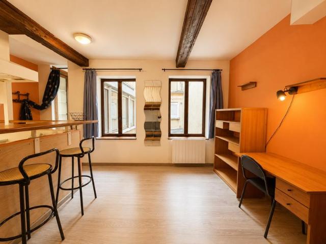 NANCY / VIEILLE VILLE: JOLI STUDIO AVEC MEZZANINE