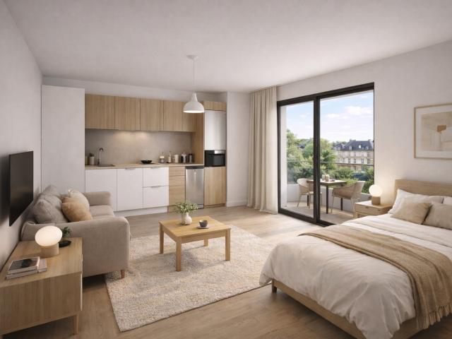 Nancy – Beau studio / pièce de vie optimisée 1 pièce, 26 m²